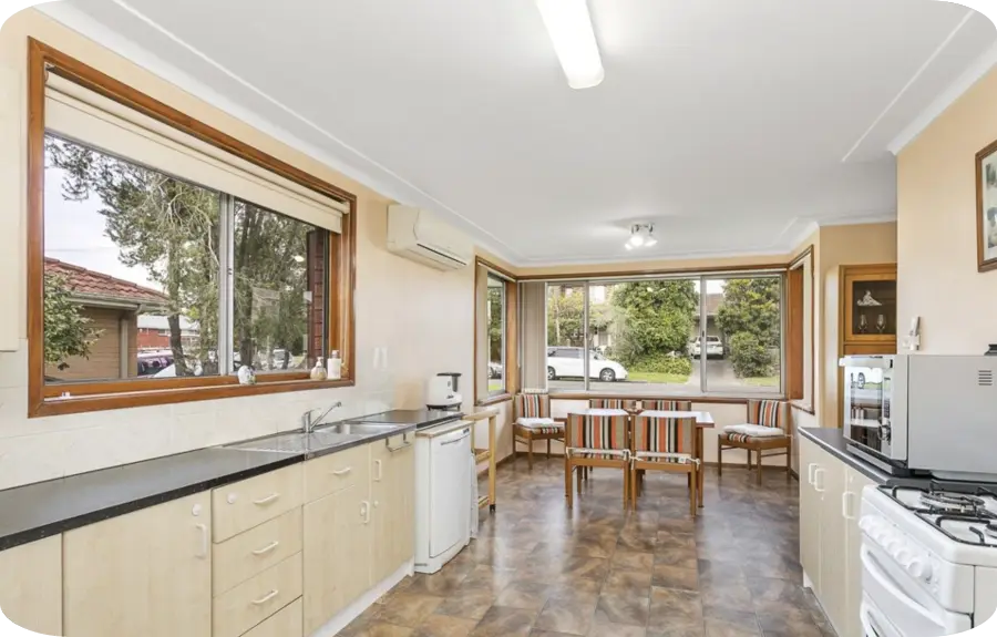 Baulkham Hills — original kitchen before conversion